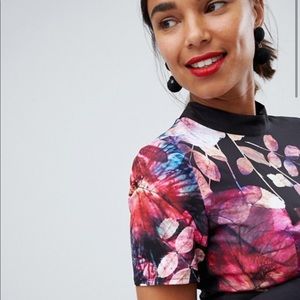 Little Mistress Maternity floral dress US 10